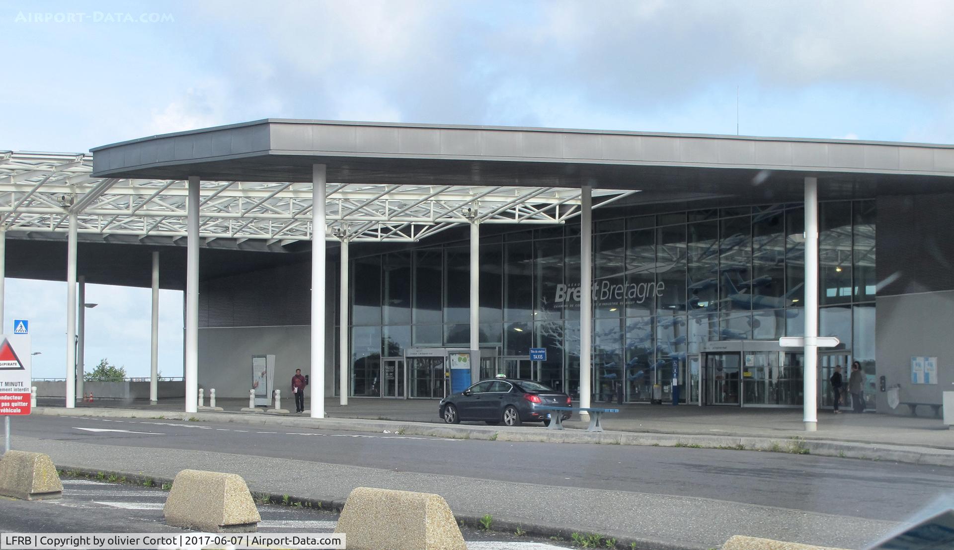 Brest Bretagne Airport, Brest France (LFRB) - the terminal