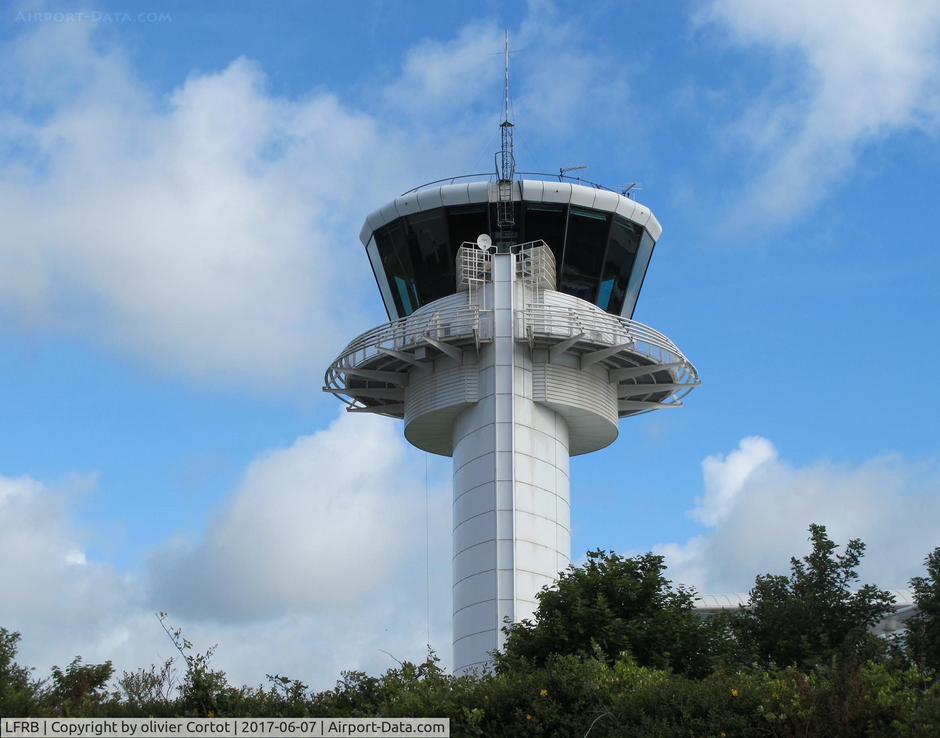 Brest Bretagne Airport, Brest France (LFRB) - the control tower