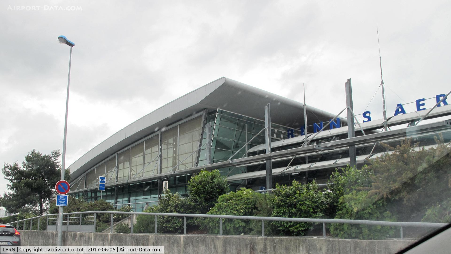 Rennes Airport, Saint-Jacques Airport France (LFRN) - the terminal