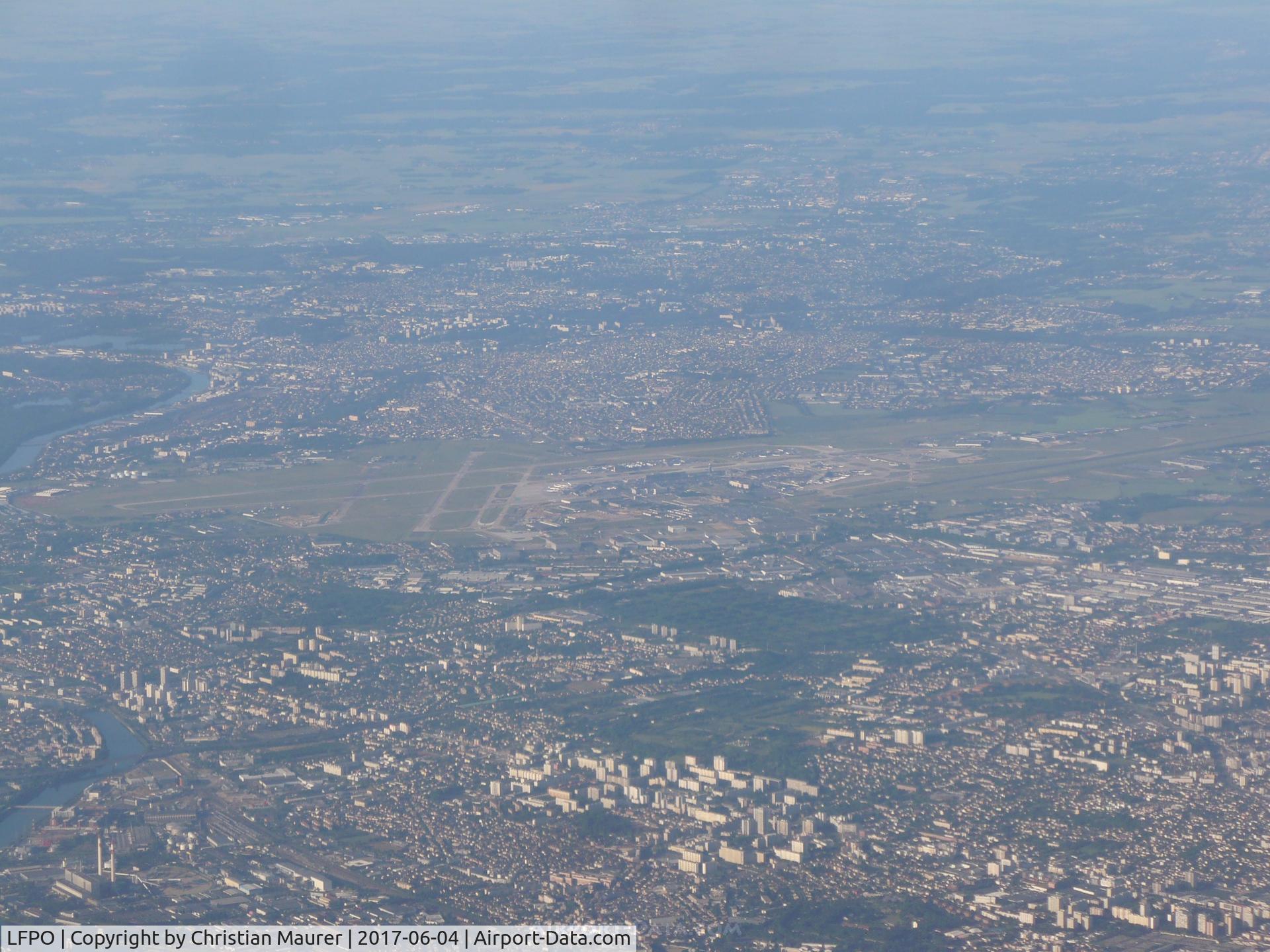 Paris Orly Airport, Orly (near Paris) France (LFPO) - Taken from a Boeing 767 DL 228