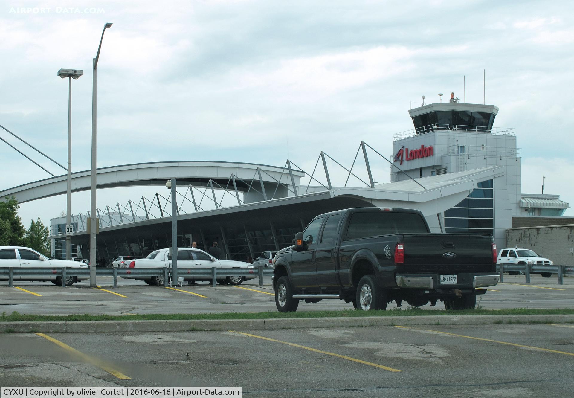 London International Airport (London Airport), London, Ontario Canada (CYXU) - the terminal