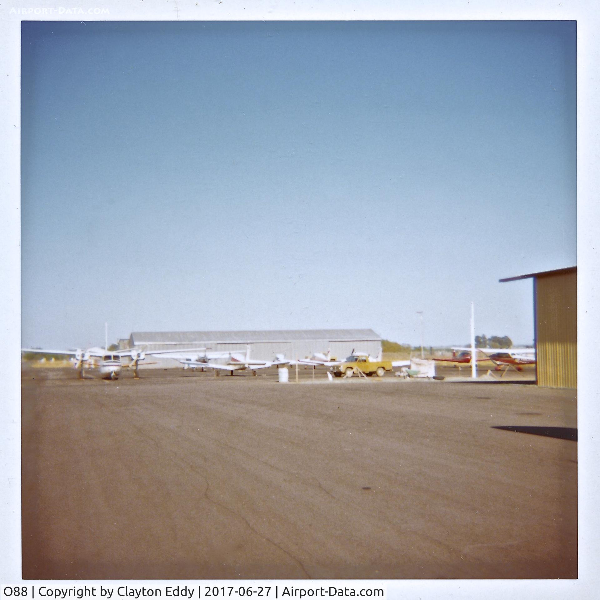 Rio Vista Municipal Airport (O88) - Old Rio Vista Airport California. New fuel pumps. 1975?