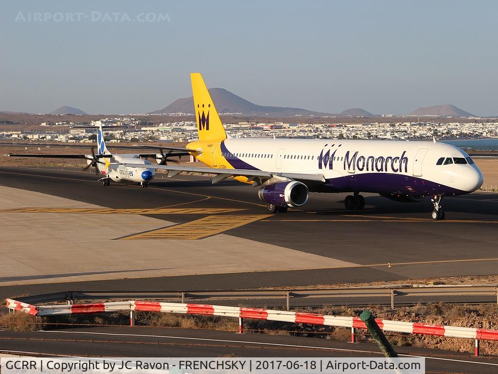 Arrecife Airport (Lanzarote Airport), Arrecife Spain (GCRR) - CanaryFly and Monarch for departure