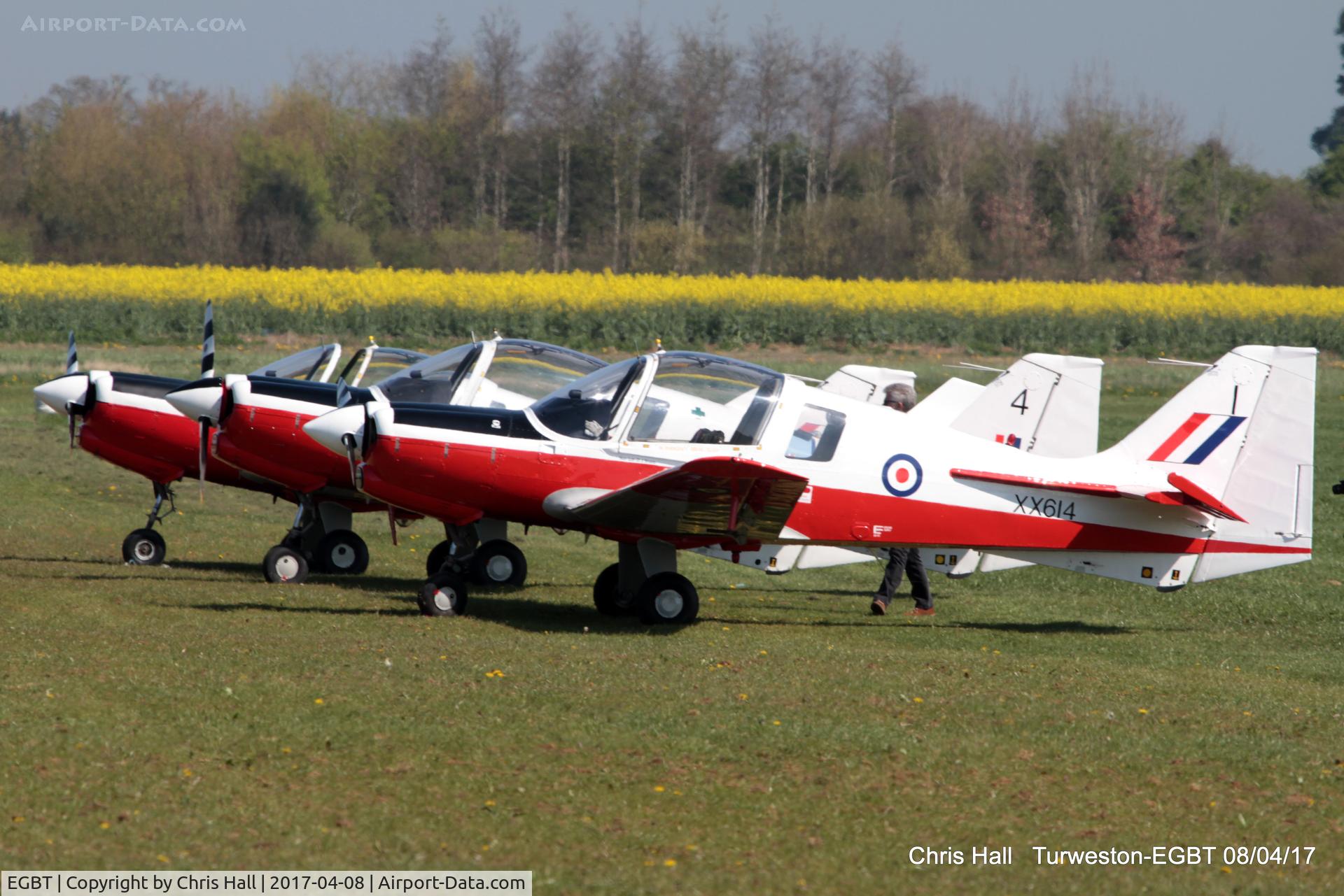 Turweston Aerodrome Airport, Turweston, England United Kingdom (EGBT) - Bulldogs at the Beagle Pup 50th anniversary celebration fly in