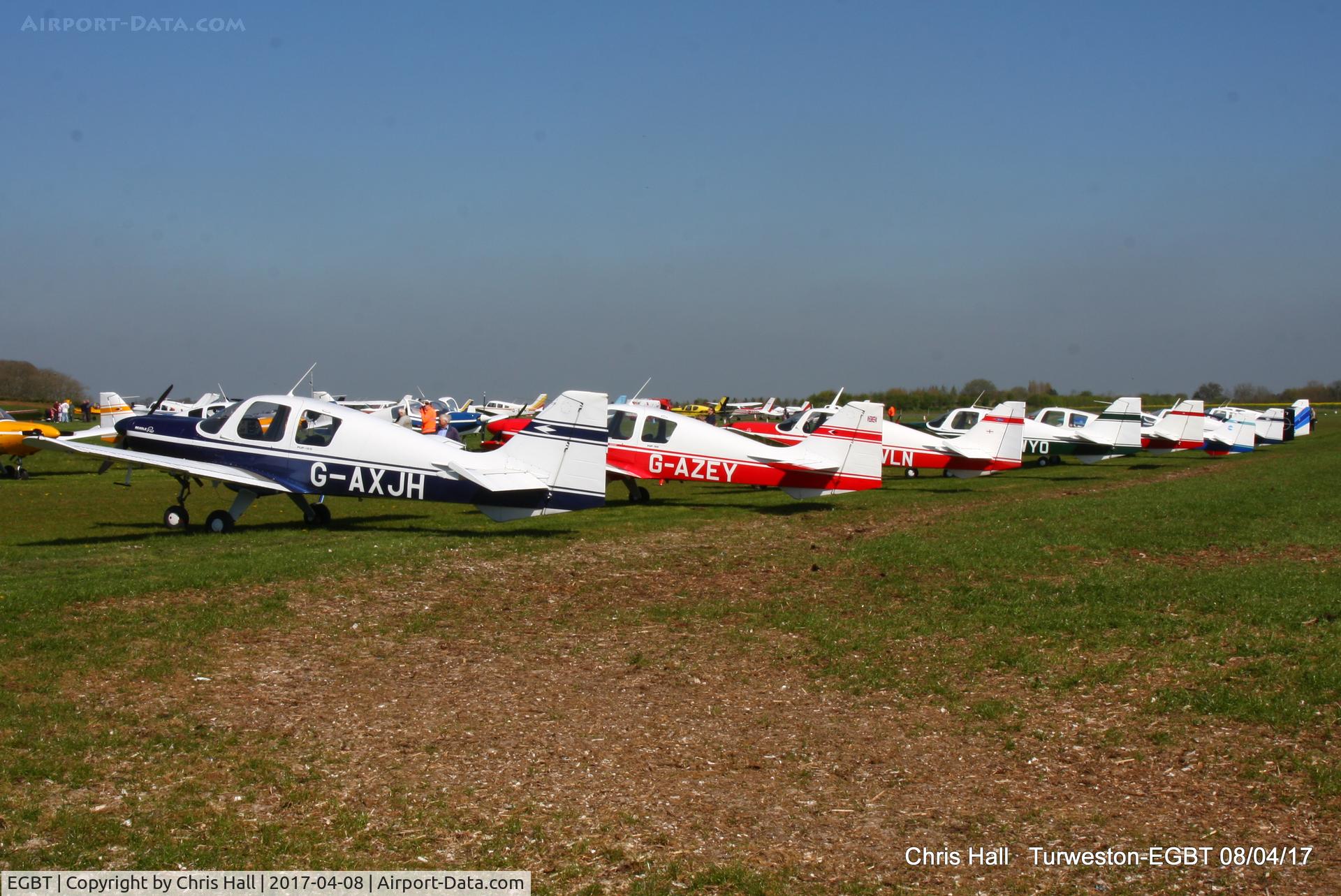 Turweston Aerodrome Airport, Turweston, England United Kingdom (EGBT) - at the Beagle Pup 50th anniversary celebration fly in