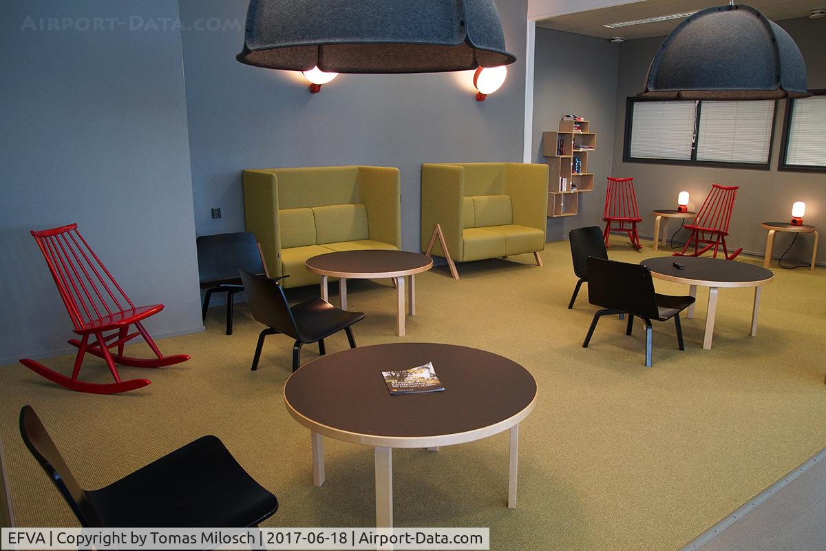 Vaasa Airport, Vaasa Finland (EFVA) - No, it's not an IKEA department store. So it looks in the departure hall ...