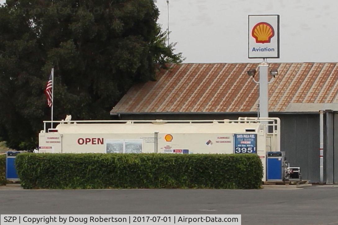 Santa Paula Airport (SZP) - Santa Paula SHELL 100LL Aviation Fuel Self-Serve, no price change