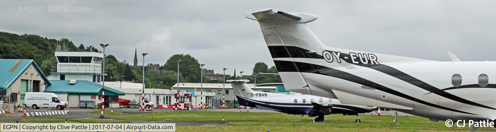 Dundee Airport, Dundee, Scotland United Kingdom (EGPN) - Dundee airport view