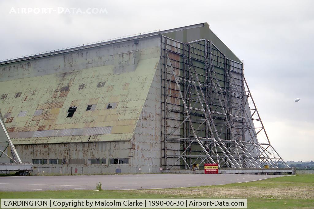 CARDINGTON Airport - One of two airship sheds at former RAF Cardington, built 1916 for the UK’s airship project. 