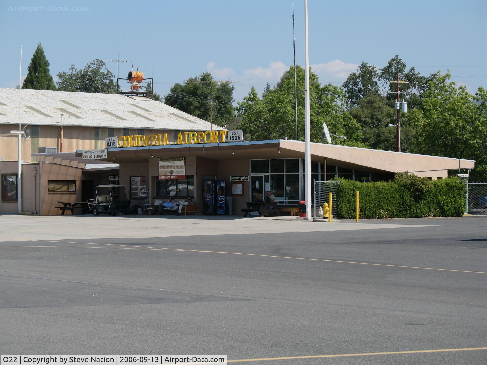 Columbia Airport (O22) - General Aviation Terminal @ Columbia, CA