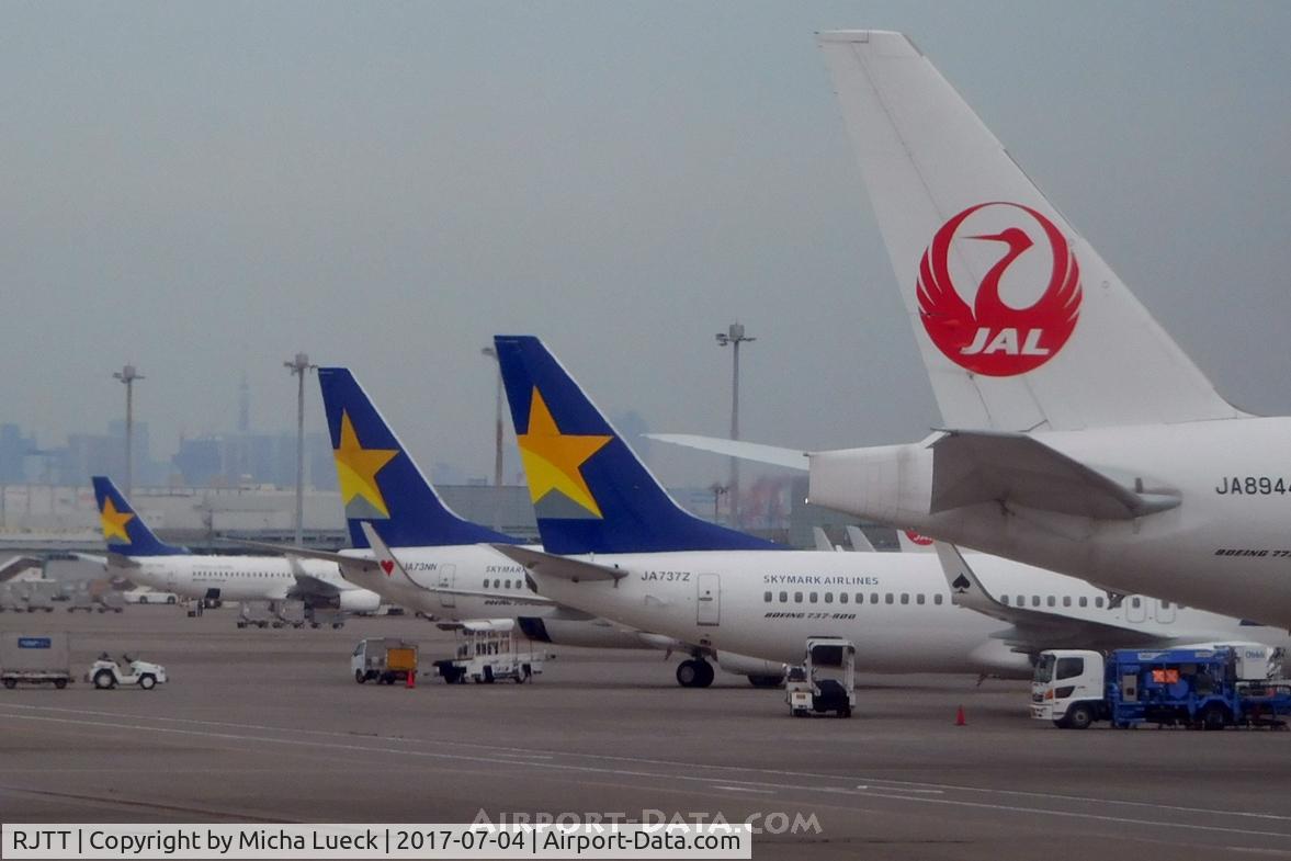 Tokyo International Airport (Haneda), Ota, Tokyo Japan (RJTT) - Love the heart on the winglet