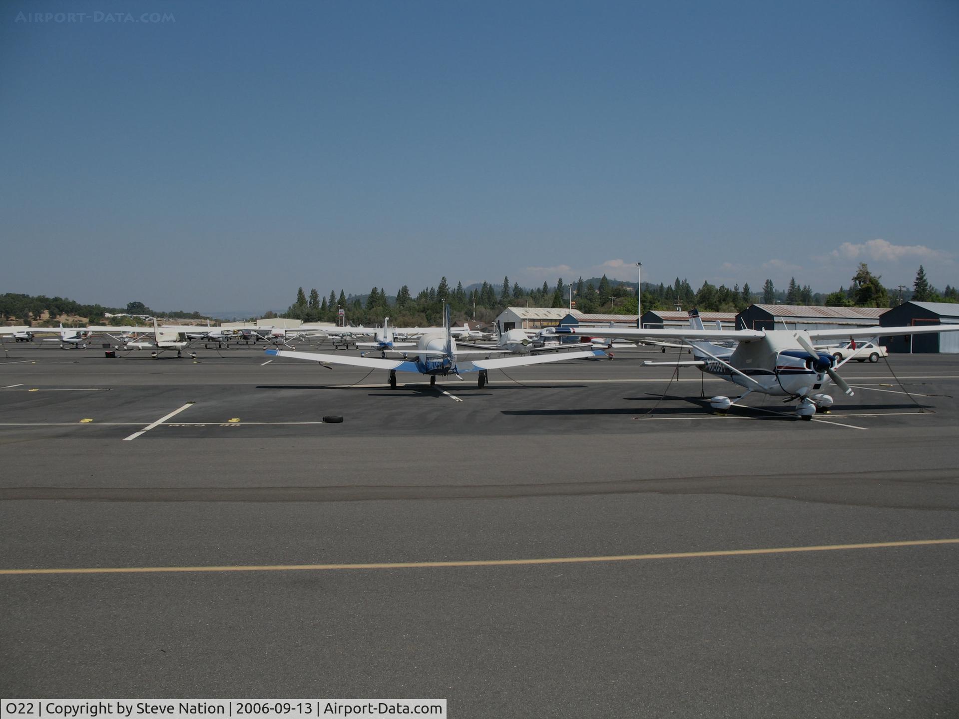 Columbia Airport (O22) - Flightline @ Columbia Airport, CA