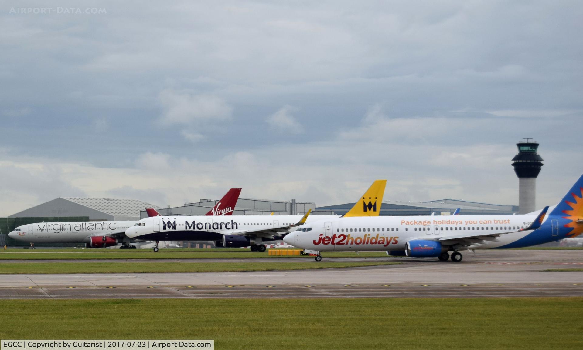 Manchester Airport, Manchester, England United Kingdom (EGCC) - At Manchester