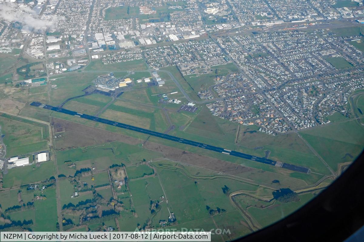 Palmerston North International Airport, Palmerston North New Zealand (NZPM) - Taken from ZK-MVL, AKL-PMR