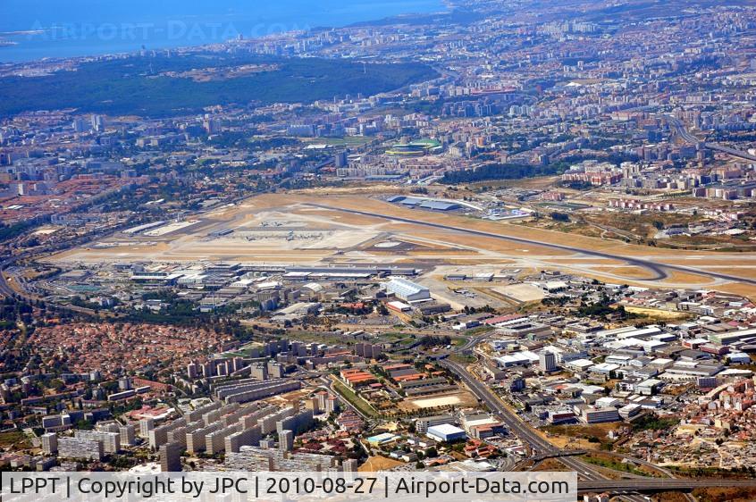 Portela Airport (Lisbon Airport), Portela, Loures (serves Lisbon) Portugal (LPPT) - Unique view of Lisbon Airport