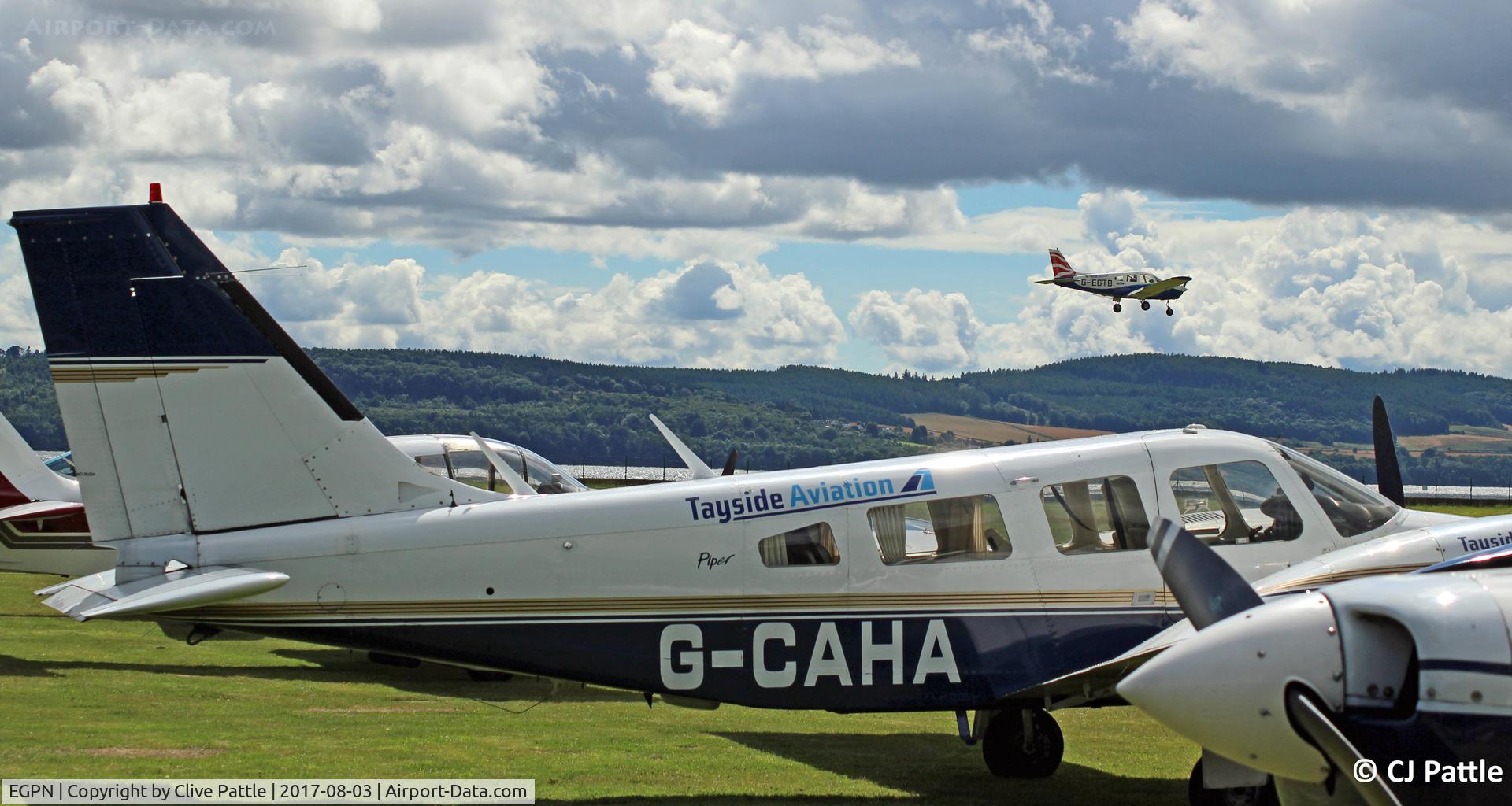Dundee Airport, Dundee, Scotland United Kingdom (EGPN) - Action at Dundee
