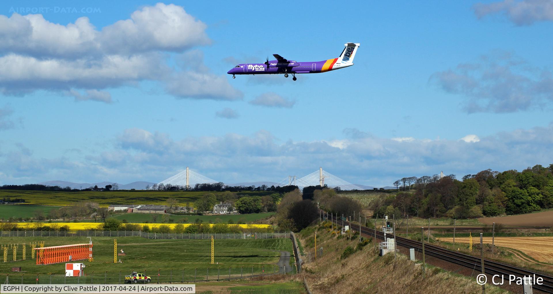 Edinburgh Airport, Edinburgh, Scotland United Kingdom (EGPH) - Edinburgh finals view