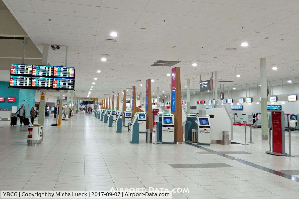 Gold Coast Airport, Coolangatta, Queensland Australia (YBCG) - Empty airport at 9:30pm