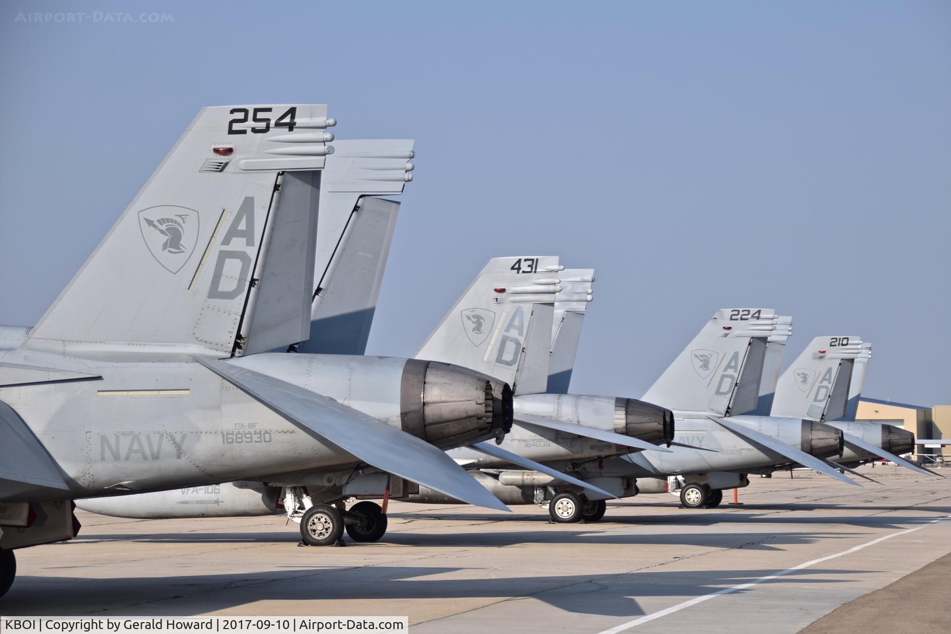 Boise Air Terminal/gowen Fld Airport (BOI) - F/A-18Fs from VFA-106 