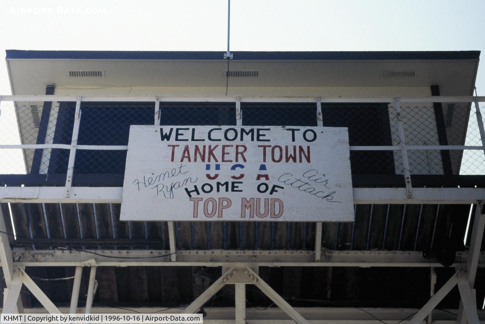 Hemet-ryan Airport, Hemet tower.