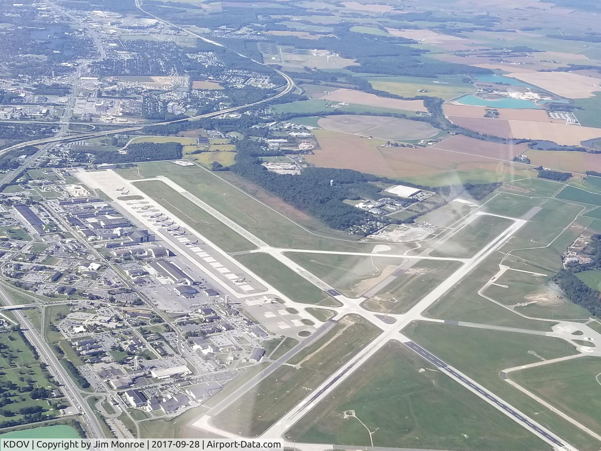 Dover Afb Airport (DOV) - From 5,000 feet on the way into PHL to pick up a passenger for Angel Flight 