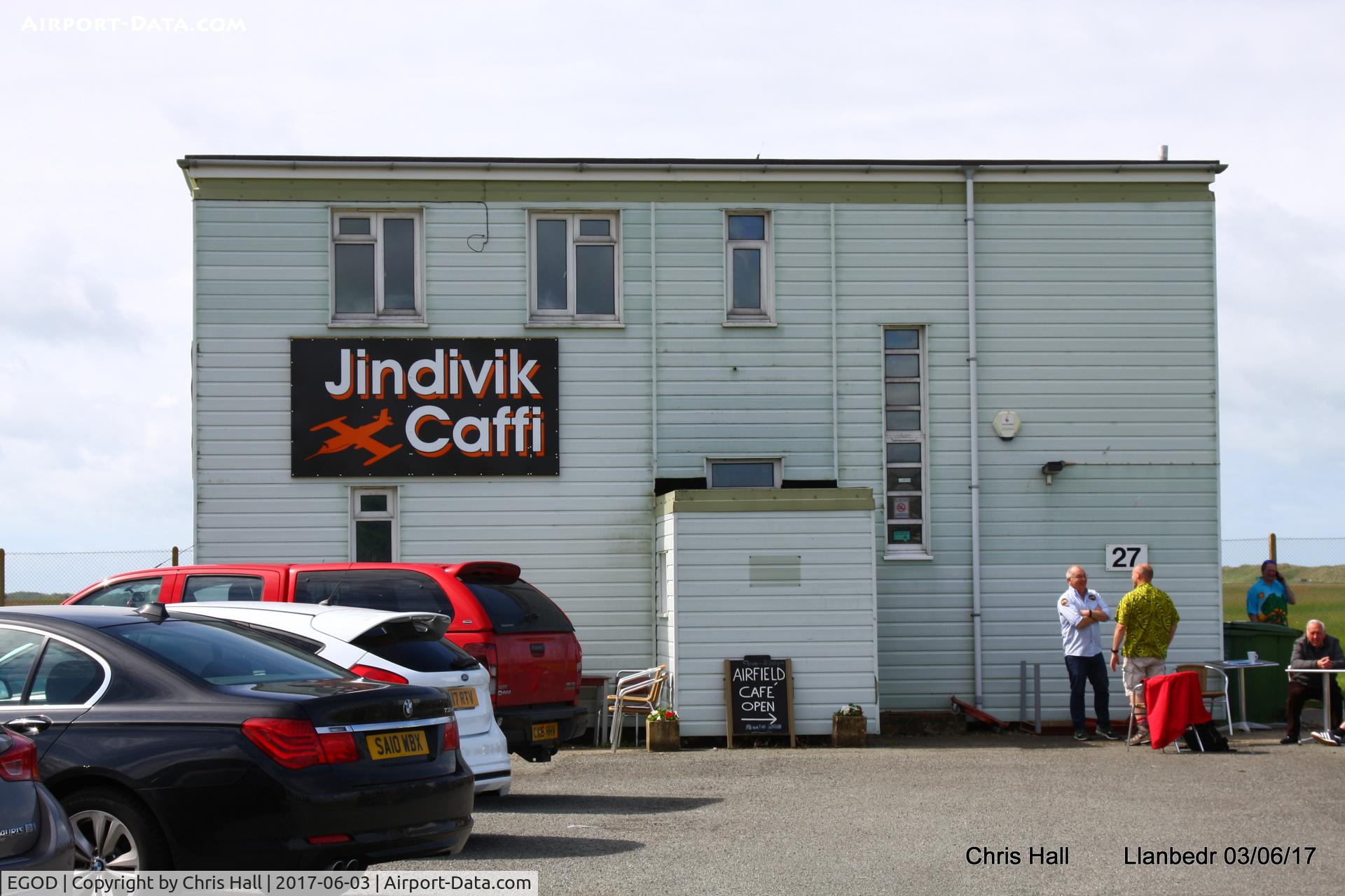 Llanbedr Airport, Llanbedr, Wales United Kingdom (EGOD) - former tower at Llanbedr now used as a cafe