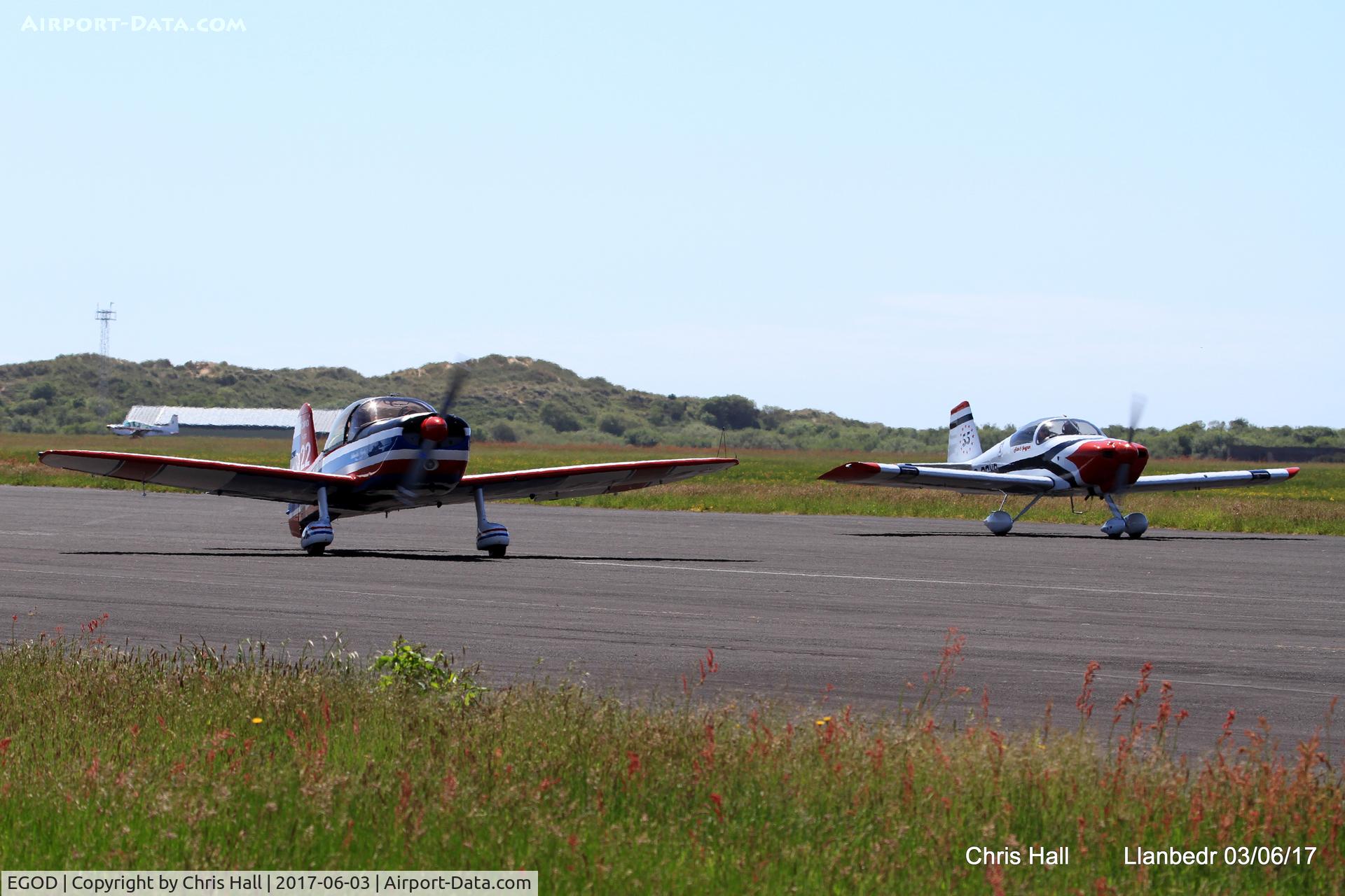 Llanbedr Airport, Llanbedr, Wales United Kingdom (EGOD) - Royal Aero Club 3Rs air race at Llanbedr