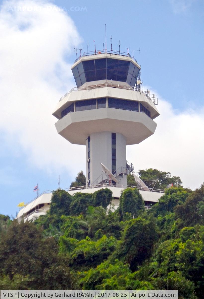 Phuket International Airport, Phuket Thailand (VTSP) - Tower from Phuket