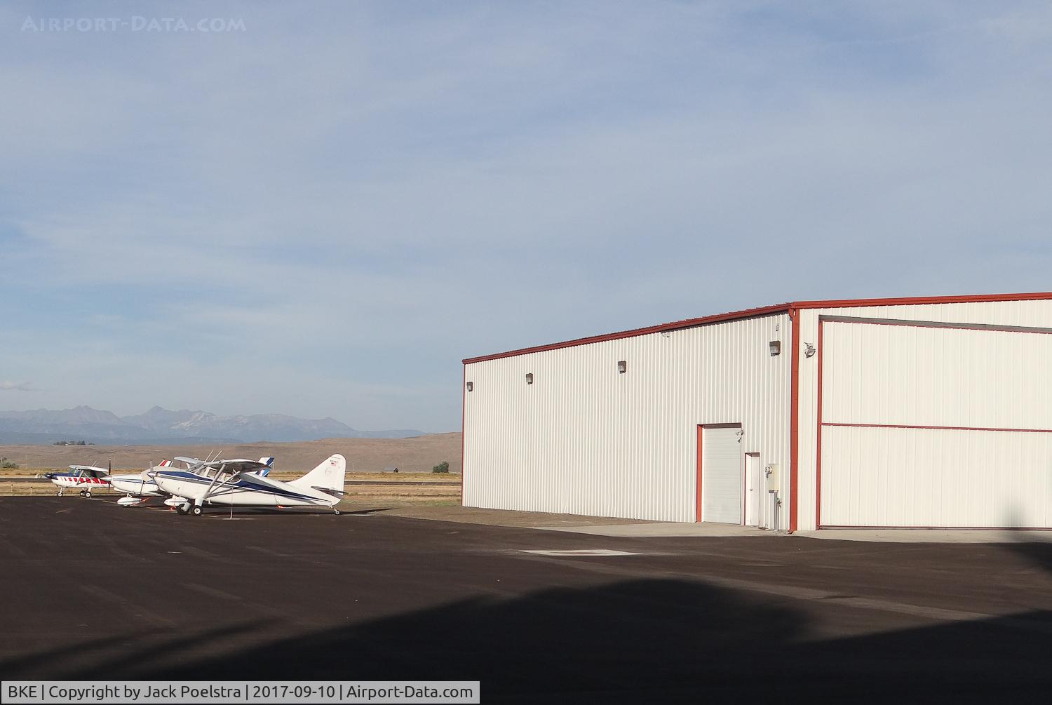 Baker City Municipal Airport (BKE) - Hangar at Baker City muni airport OR
