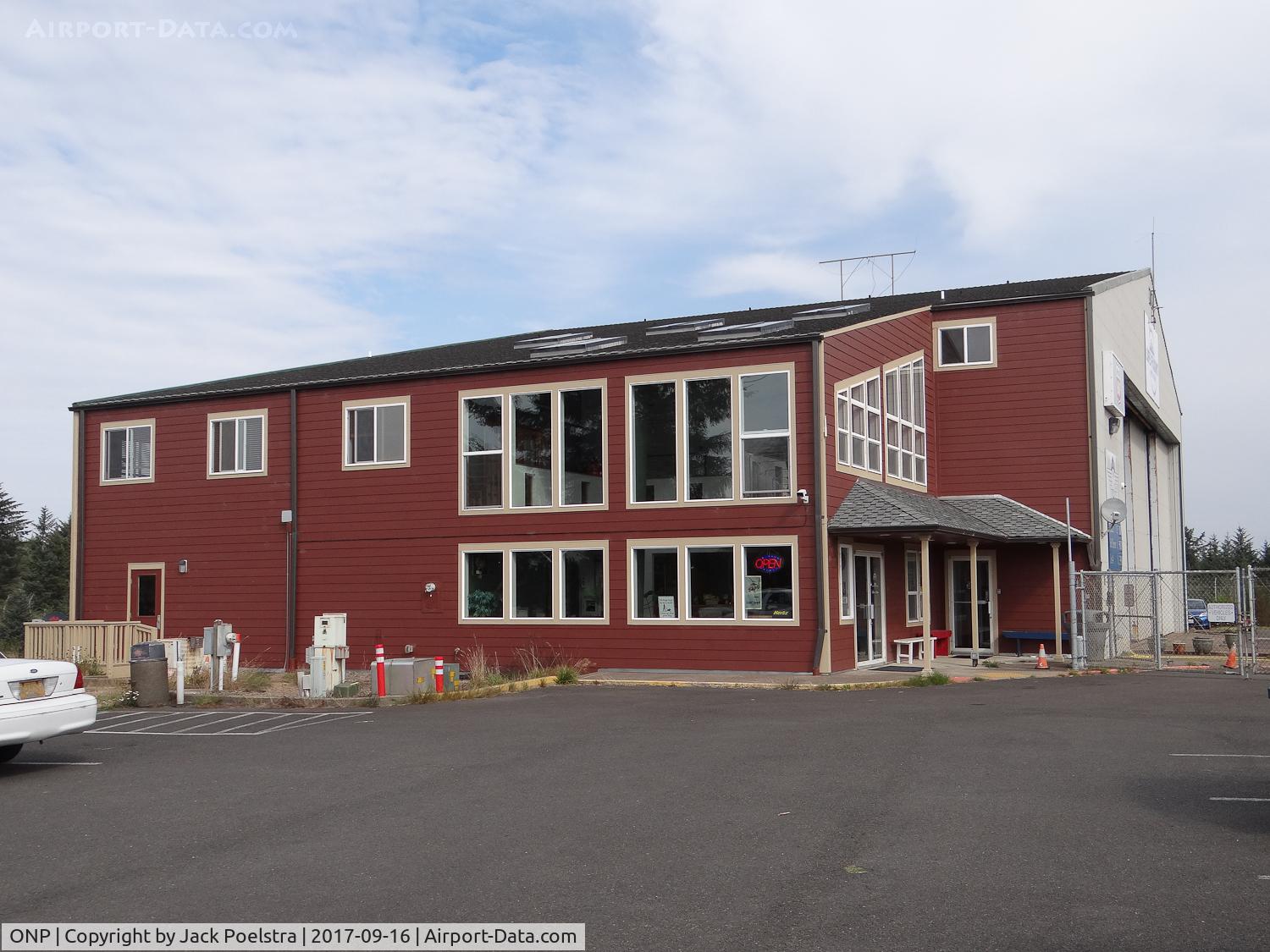 Newport Municipal Airport (ONP) - airport office of Newport muni airport OR