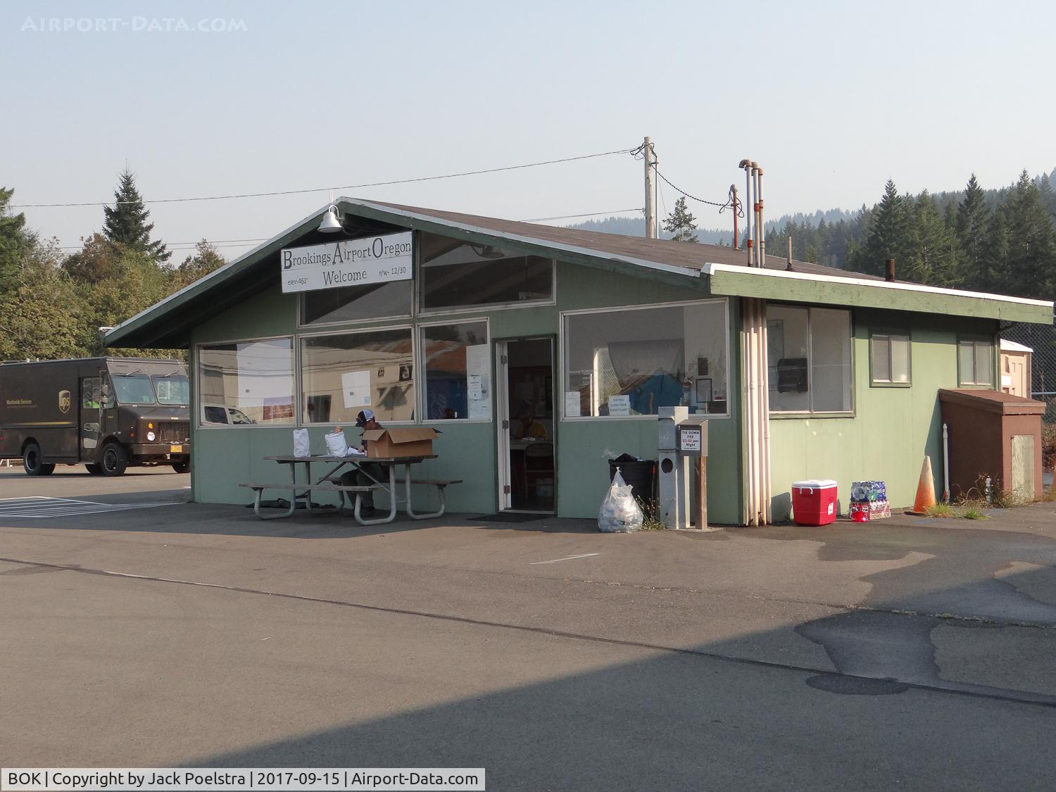 Brookings Airport (BOK) - Airport office of Brookings airport OR