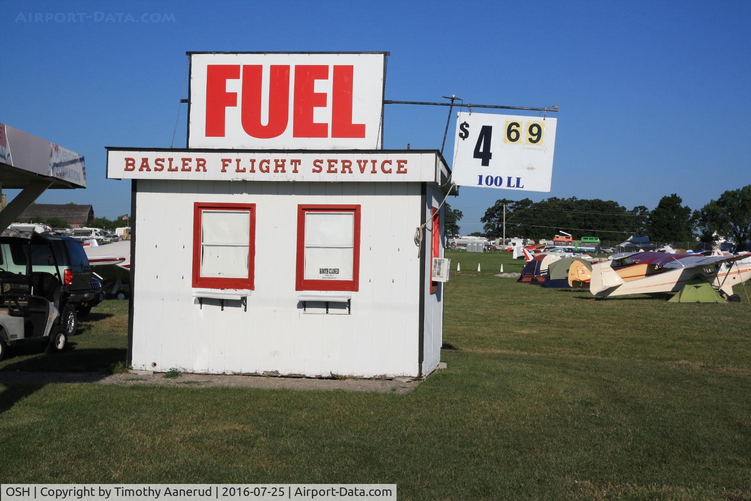 Wittman Regional Airport (OSH) - 2016 AirVenture 100LL price