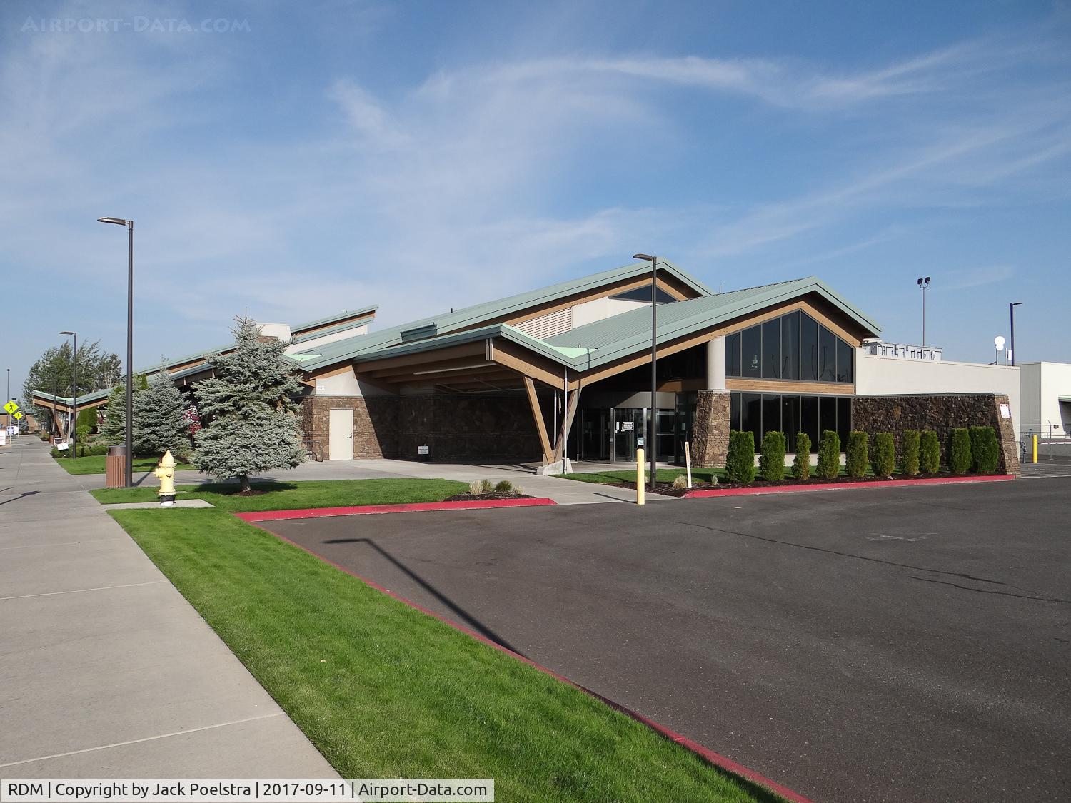 Roberts Field Airport (RDM) - passenger terminal of RDM airport