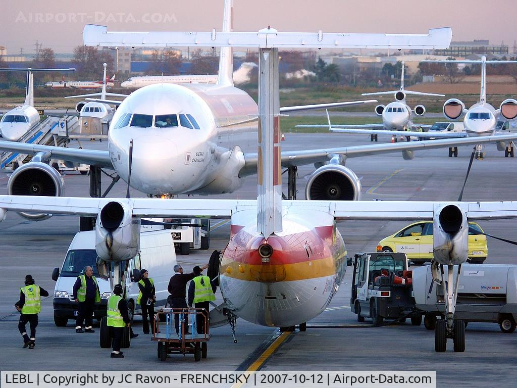 Barcelona International Airport, Barcelona Spain (LEBL) - parking 