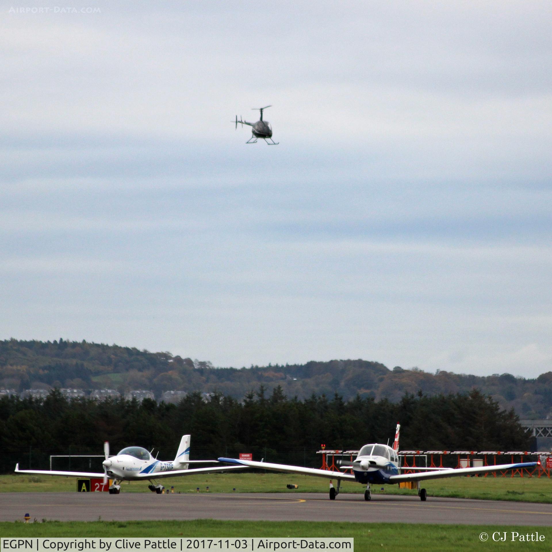 Dundee Airport, Dundee, Scotland United Kingdom (EGPN) - Dundee looking east