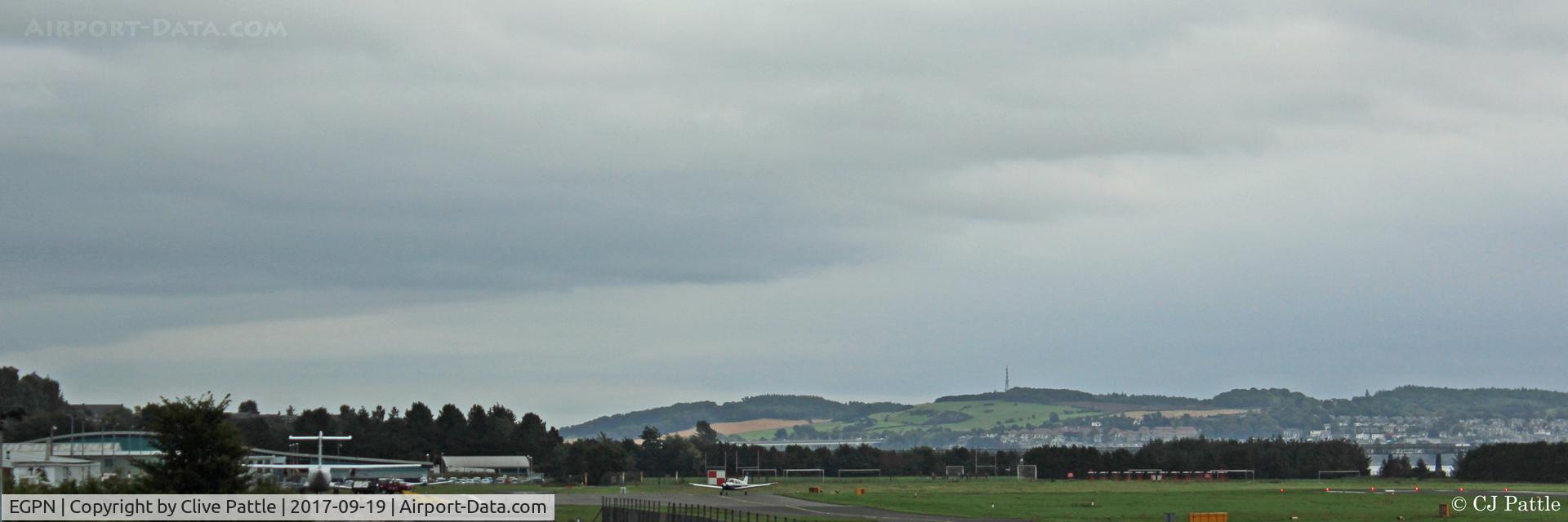 Dundee Airport, Dundee, Scotland United Kingdom (EGPN) - Dundee - panorama looking east