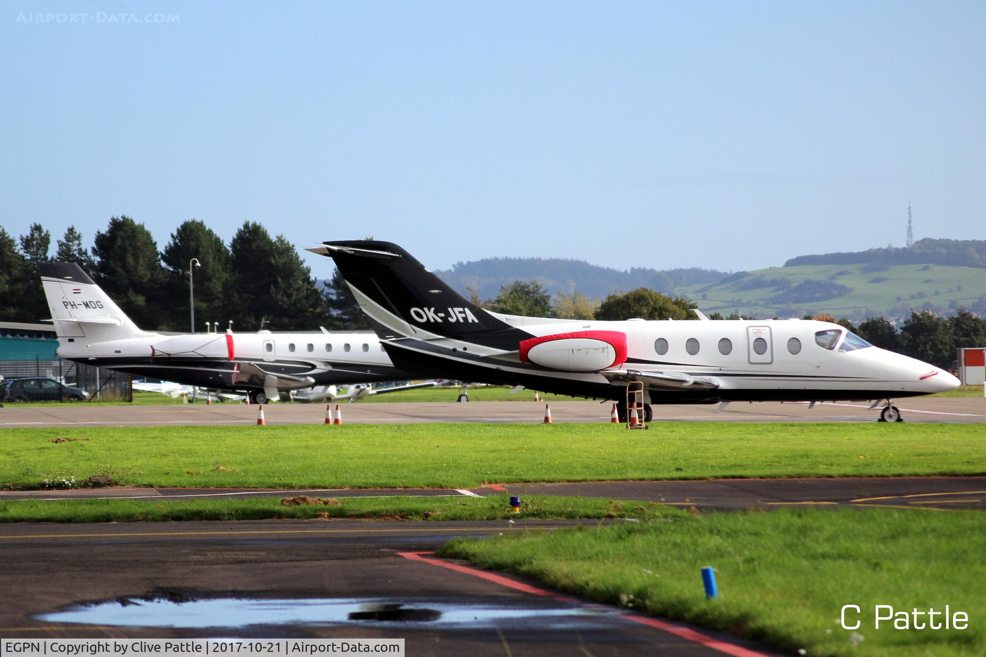 Dundee Airport, Dundee, Scotland United Kingdom (EGPN) - Dundee apron view