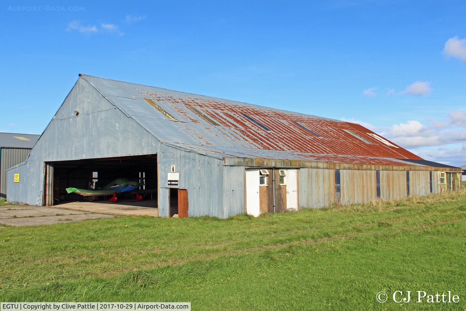 Dunkeswell Aerodrome Airport, Honiton, England United Kingdom (EGTU) - One of the many hangars at Dunkeswell