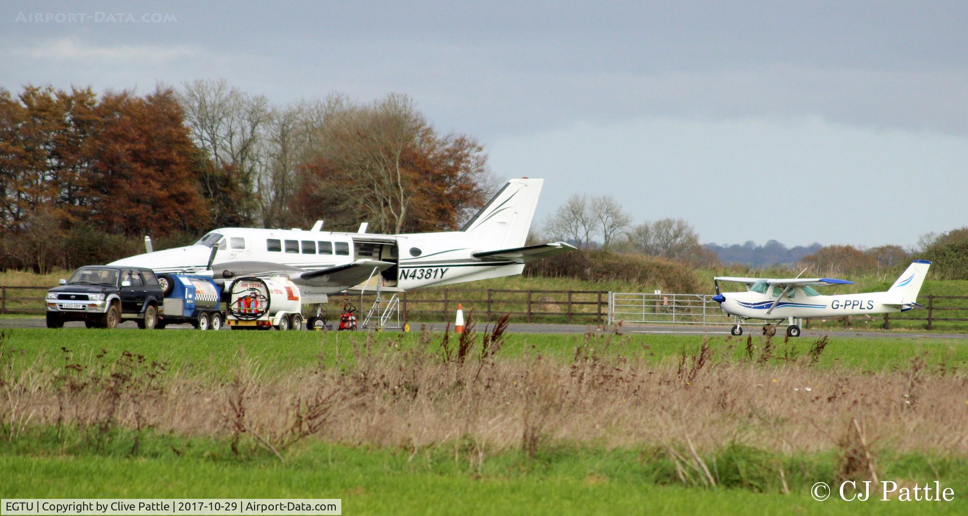 Dunkeswell Aerodrome Airport, Honiton, England United Kingdom (EGTU) - Resident Sky Dive ramp area at Dunkeswell