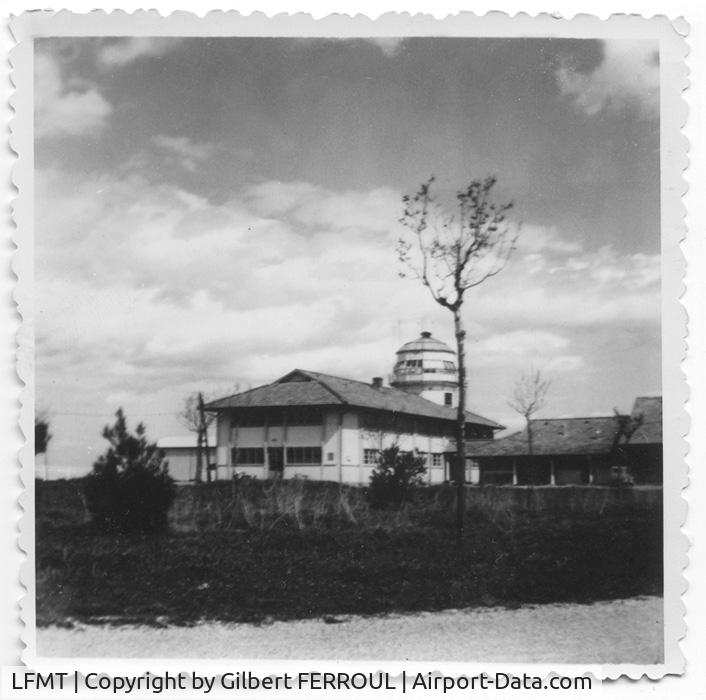 Montpellier-Méditerranée Airport, Montpellier France (LFMT) - Aéroport de Montpellier Fréjorgues en 1965