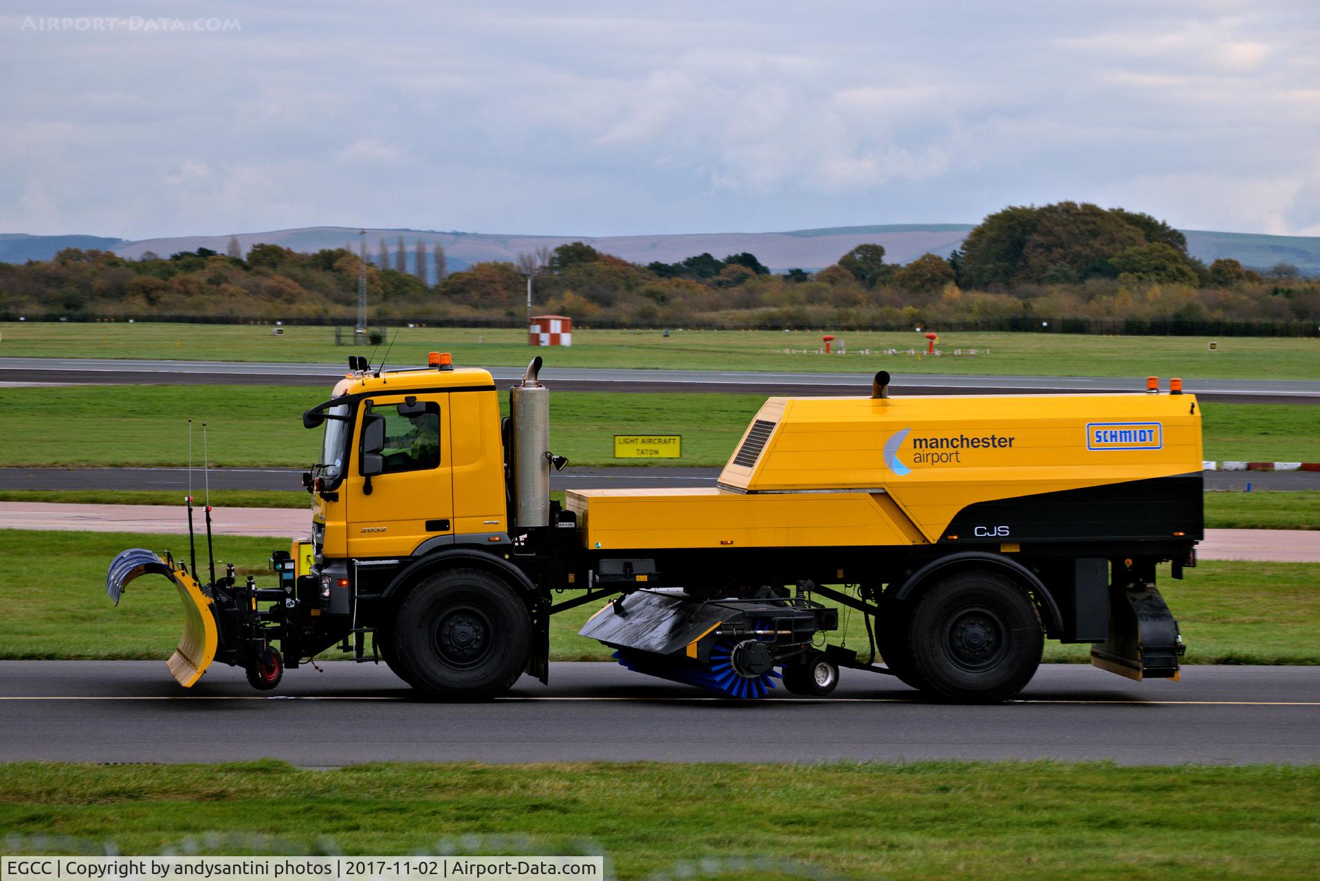 Manchester Airport, Manchester, England United Kingdom (EGCC) - man airport [snow plough]