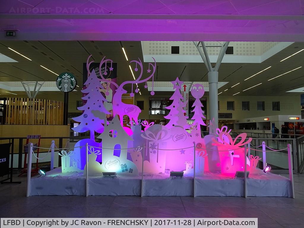 Bordeaux Airport, Merignac Airport France (LFBD) - Christmas celebration