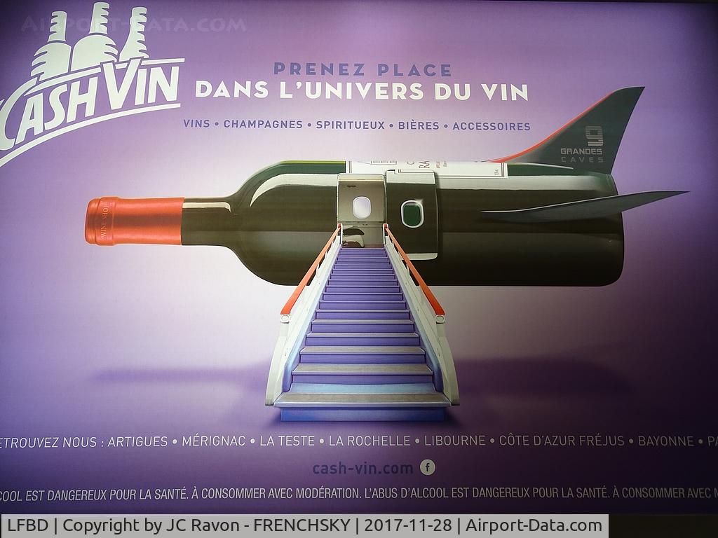 Bordeaux Airport, Merignac Airport France (LFBD) - wine airlines