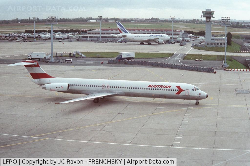 Paris Orly Airport, Orly (near Paris) France (LFPO) - Orly south in 1994'