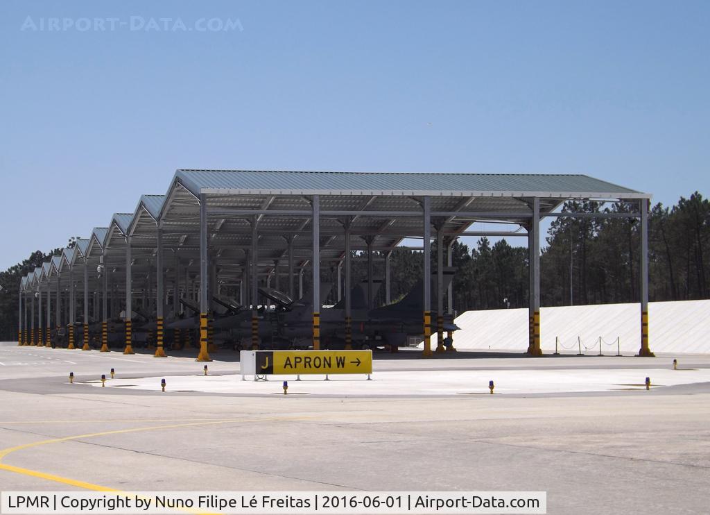 Monte Real Air Base Airport, Monte Real, Leiria Portugal (LPMR) - New shelters.