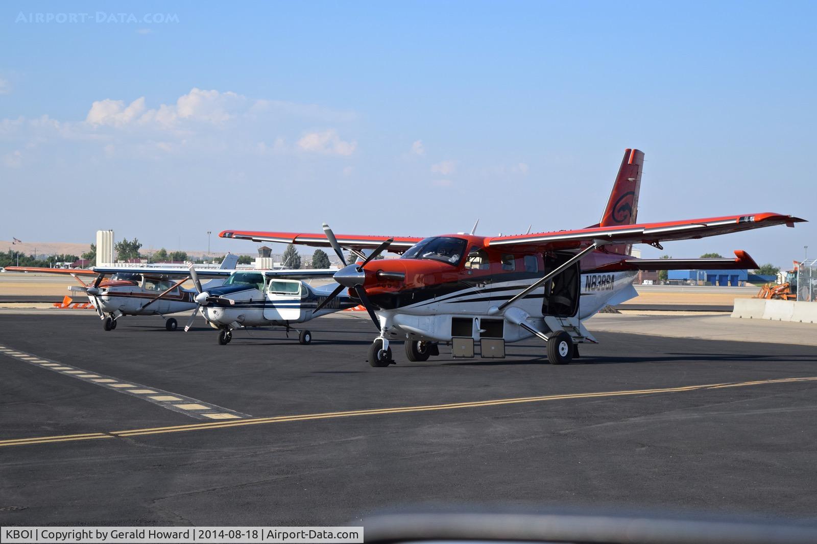 Boise Air Terminal/gowen Fld Airport (BOI) - Back country aircraft on the Gate 58 ramp awaiting passengers.