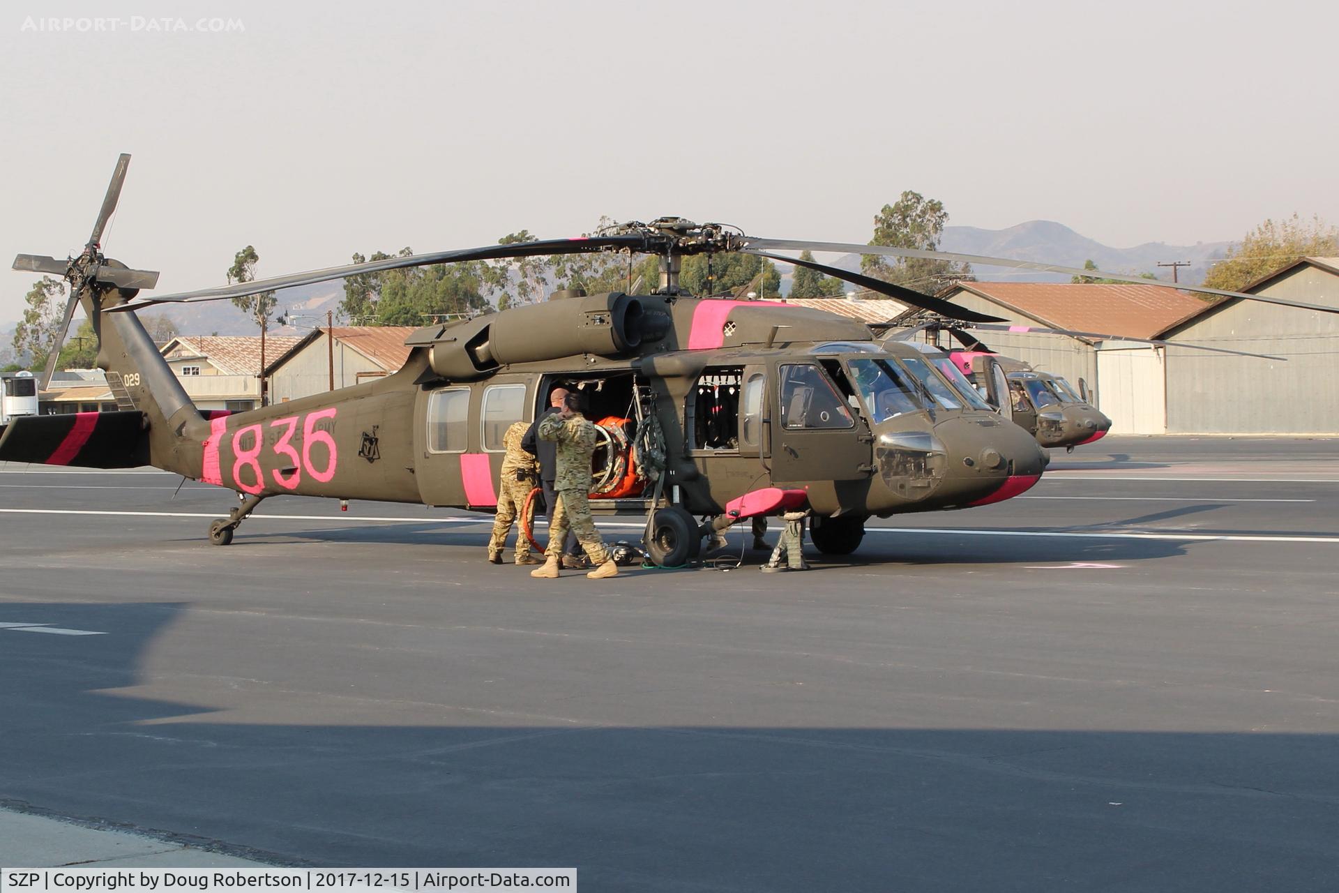 Santa Paula Airport (SZP) - Again, another unregistered with different number FireBomber landed at SZP FireBase
