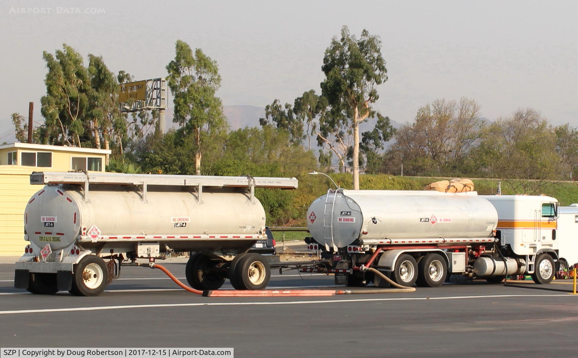 Santa Paula Airport (SZP) - Another Jet-A Fueler serving the SZP FireBase aerial FireBombers 