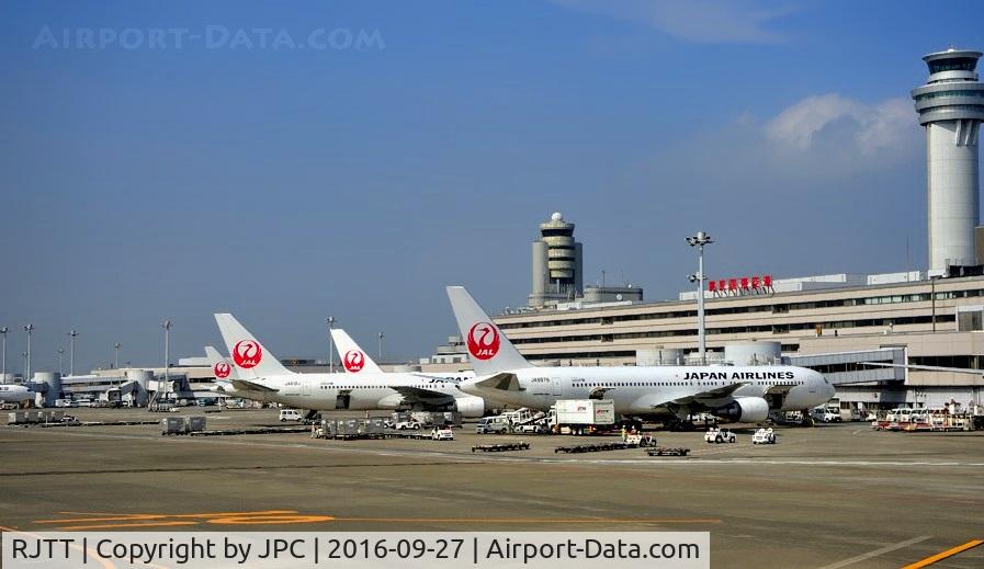 Tokyo International Airport (Haneda), Ota, Tokyo Japan (RJTT) - Terminal 2, used by JAL and One World Alliance