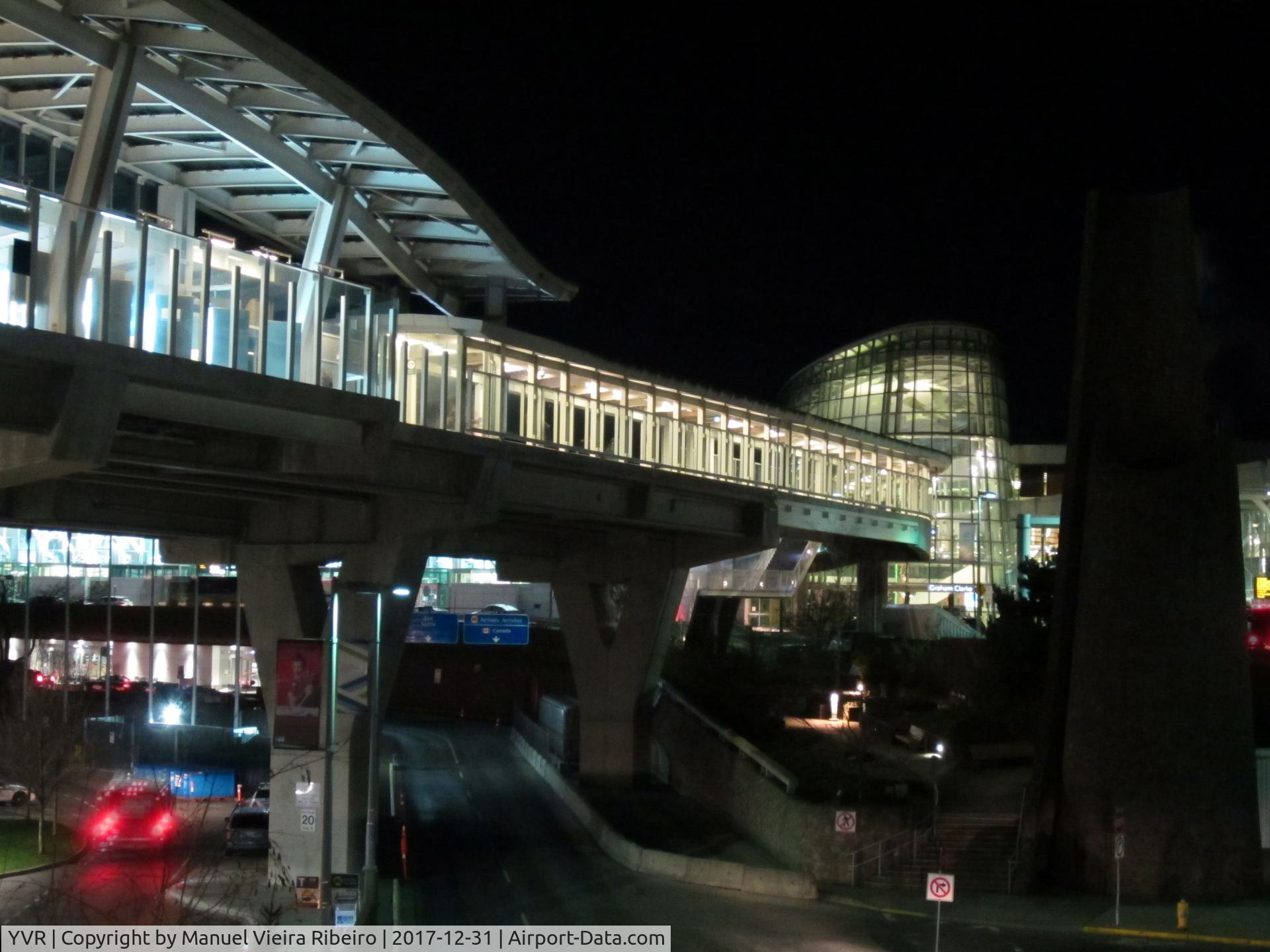 Vancouver International Airport, Vancouver, British Columbia Canada (YVR) - Dec.31,2017  Quiet night at YVR